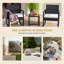 Ensemble de conversation pour patio 3 pièces