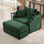 Canapé simple de 41,7 po de style moderne avec espace de rangement-1559611355