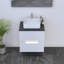 Meuble-lavabo simple 23,6 po avec plateau Kashden-2020718447