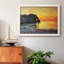 «Etretat, Cliff Of Aval, Sunset, 1885», reproduction d'art sur toile-2007098475-2007098468