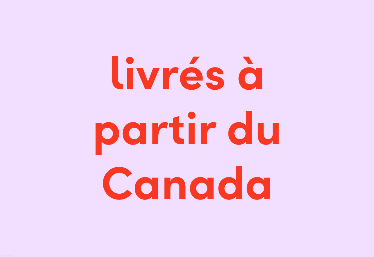 livrés à partir du Canada en solde