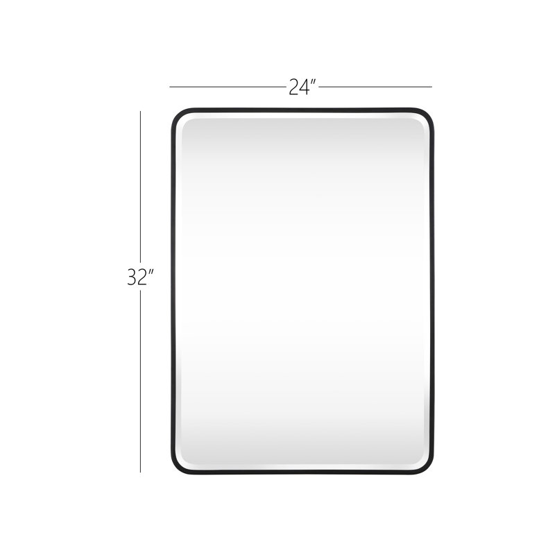 Miroir de salle de bain Arloine, 24 po x 32 po