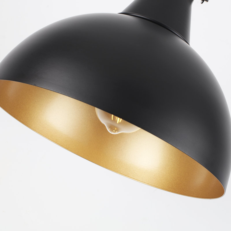 Smithshire 1 - Light 11.81" Dimmable Single Dome Kitchen Island Pendant