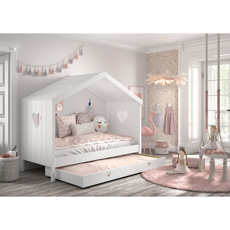 Amori European Single (90 x 200cm) House-shaped novelty bed Bed by Vipack