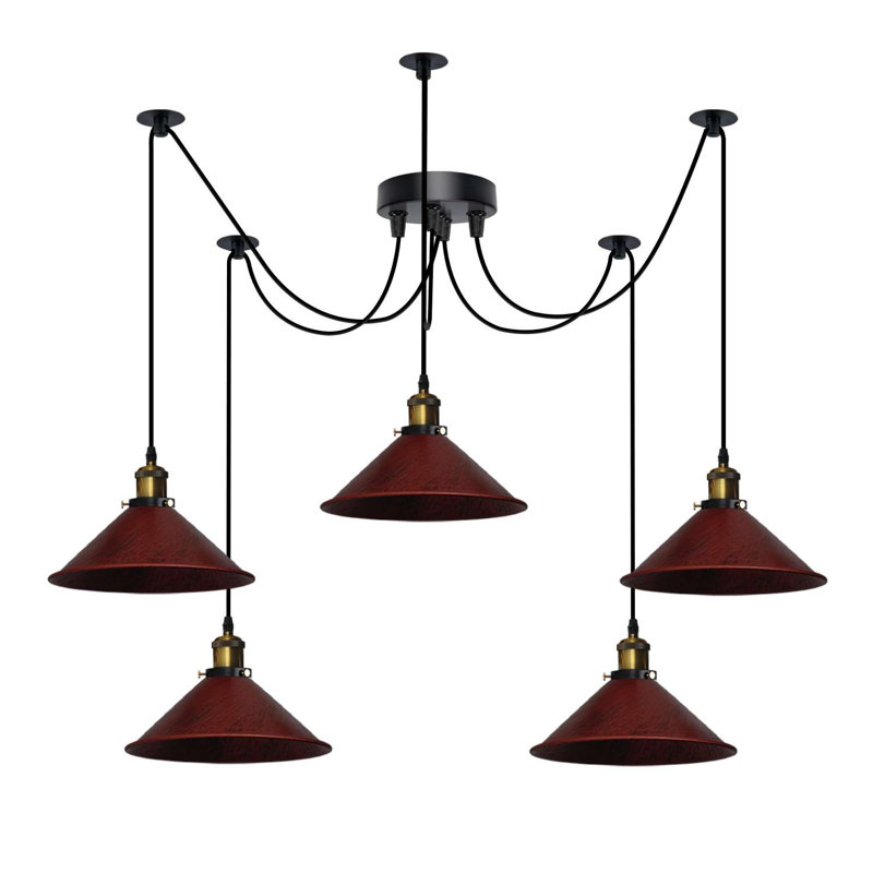Alphy 5 - Light Kitchen Island Pendant, Copper
