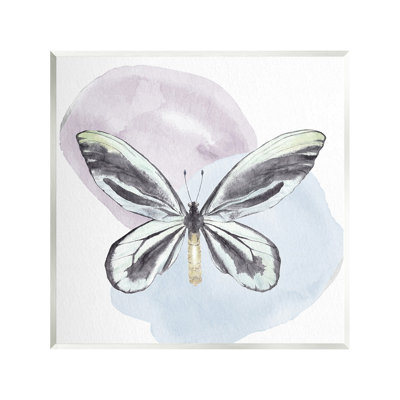 «Butterfly with Pastel Shapes» par Kim Allen