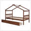 Lit en bois avec tiroirs-764627989