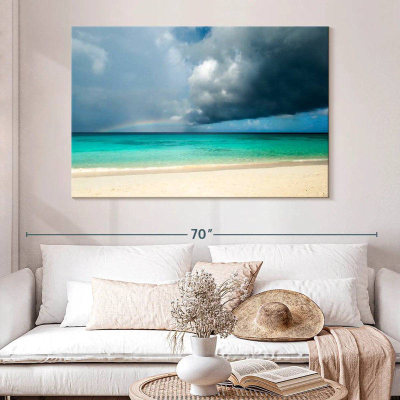 Gillard Ocean Cloudscape Rainbow, H 34 po x l 51 po