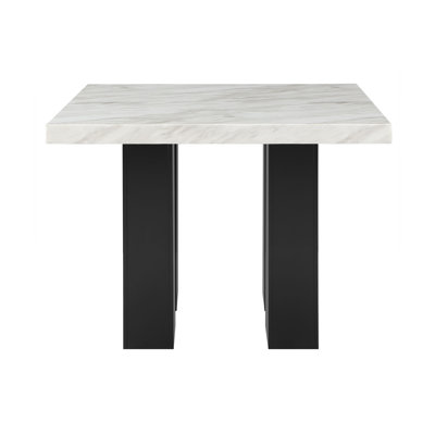 Table de bar blanche MIKHA