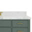 Ensemble de meuble-lavabo simple en bois massif avec plateau en marbre de 1,5 po Tidworth-740885993-746393926