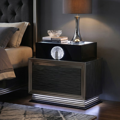 Table de chevet 2 tiroirs Rihanna