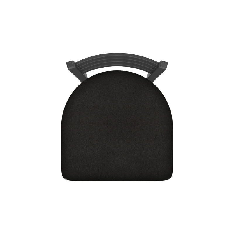 400 Jackie Chair, Pewter, Vinyl-Canter Espresso