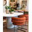 Fiona Organic Dining Table with Marble top