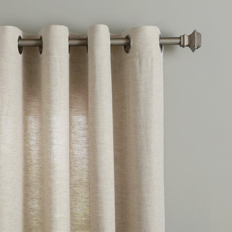 Paire de rideaux transparents avec œillets Regan, l 52 po x L 84 po