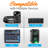 Pyle Fixed Frequency Wireless Handheld Karaoke Microphones