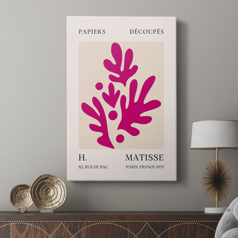 Matisse CLXIII Framed Print -Gallery Wrapped Cavas, 36" H x 24" W