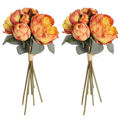 Fleurs de pivoines rétro