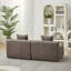 Canapé modulaire courbé Chenille-456233173