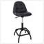 Tabouret de bar pivotant à 360 ° à hauteur réglable avec dossier haut, tabouret de comptoir moderne pour bar, magasin, cuisine