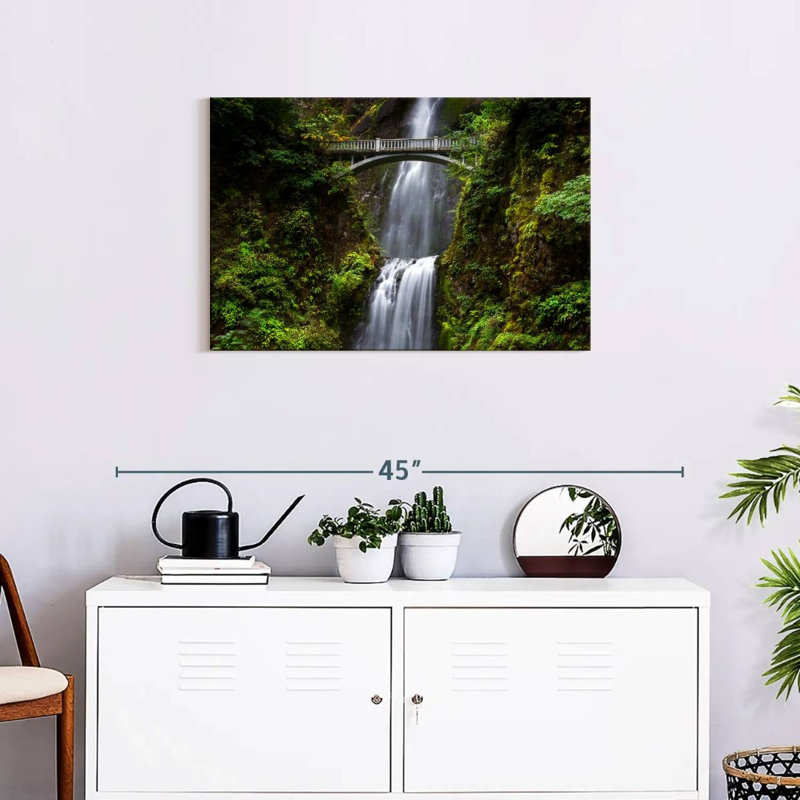 Bridge In Multnomah Falls, 20" H x 30" W