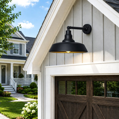 Farmhouse Outdoor Wall Light for Garage, Porch & Patio