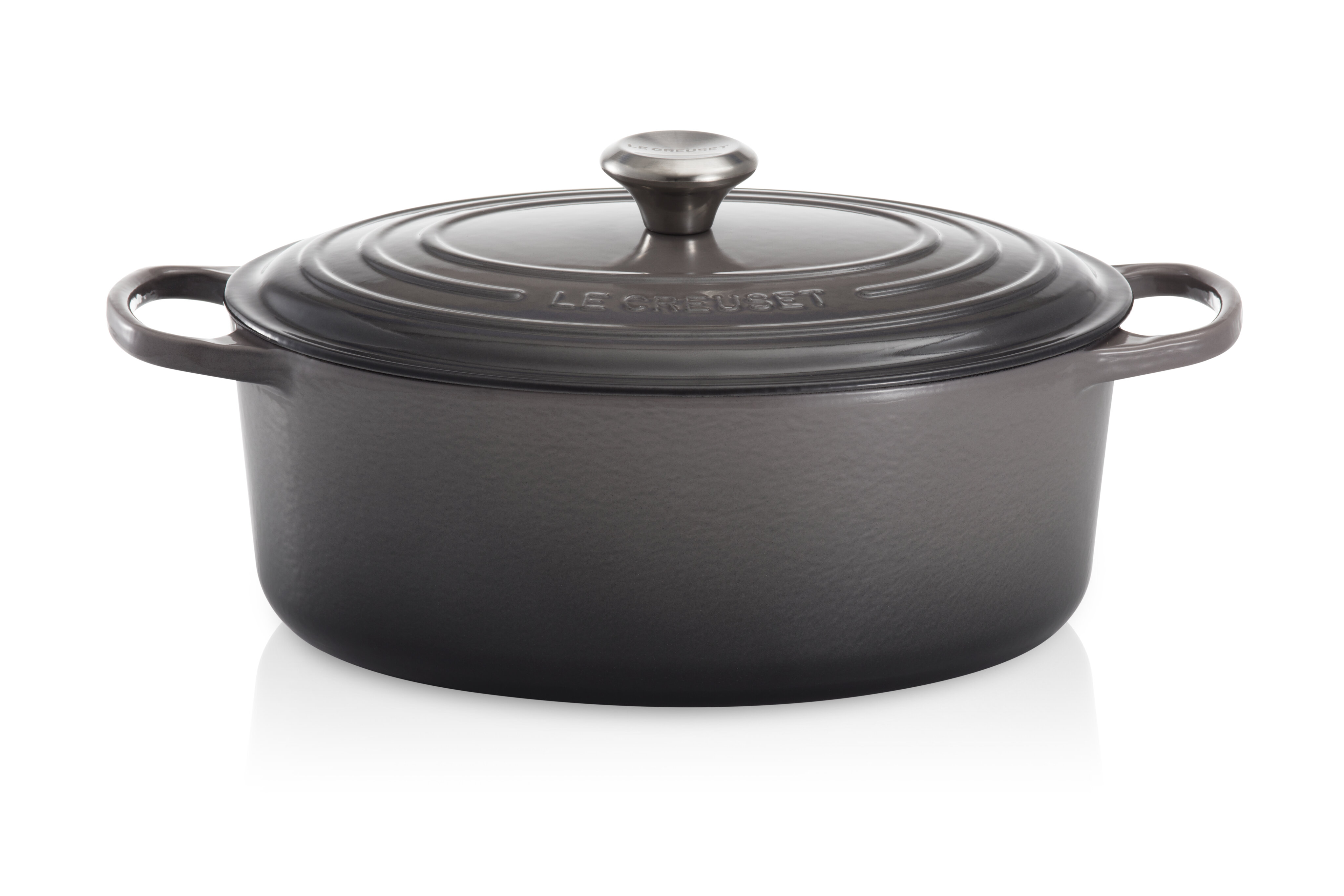 Le Creuset Enameled Cast Iron Oval Dutch Oven with Lid & Reviews