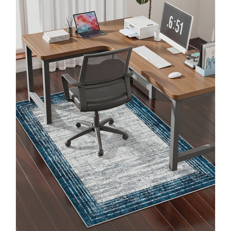 Protecteur de plancher de tapis de chaise et rehausseur de style pour les espaces de bureau à domicile ou de salle à manger