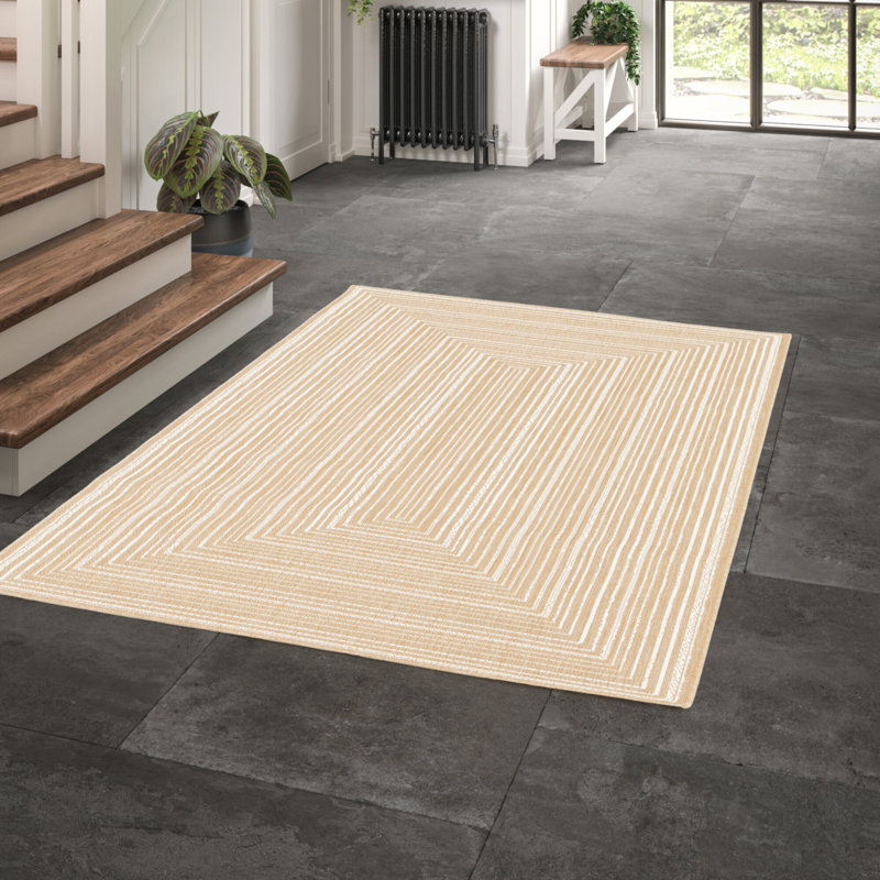 Aigul Geometric Indoor / Outdoor Area Rug, Rectangle 160 x 230cm