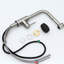 Mini robinet de préparation de bar noir avec bec rétractable, acier inoxydable, robinet en céramique, robinet de cuisine au design classique, garniture moderne-2108932714