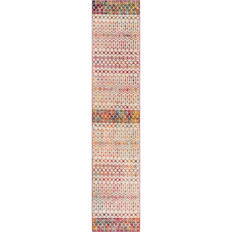 Abstract Indoor Rug, Runner 3'3" x 16'5"