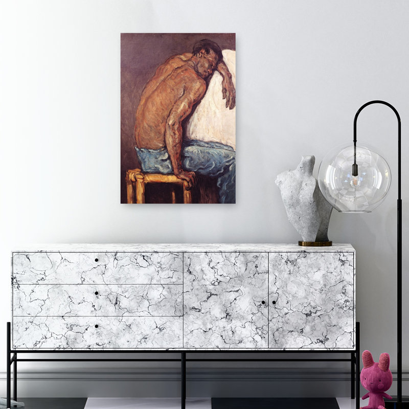 Le Scipion Noir, vers 1867. Estampe d'art mural abstraite contemporaine., H 36 po x l 24 po