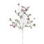 Ensemble de 6 fausses baies / houx, vert / rouge