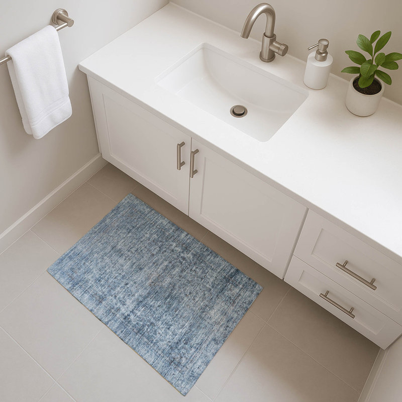 Premium Machine Washable Baford AMF1645 Global Rug, Rectangle 1'8" x 2'6"