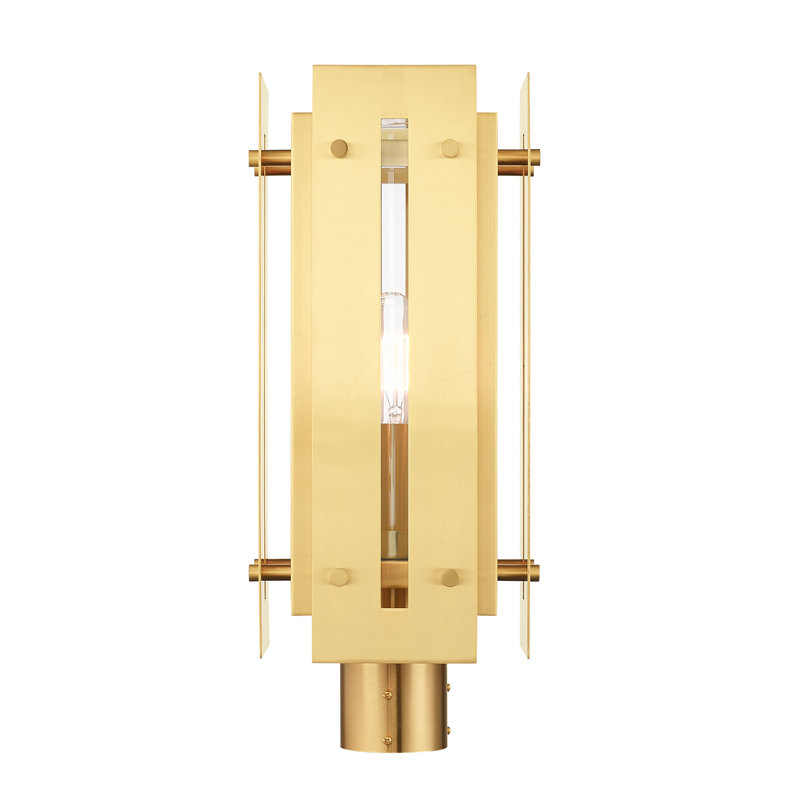 Transparent Lantern Head, Satin Brass