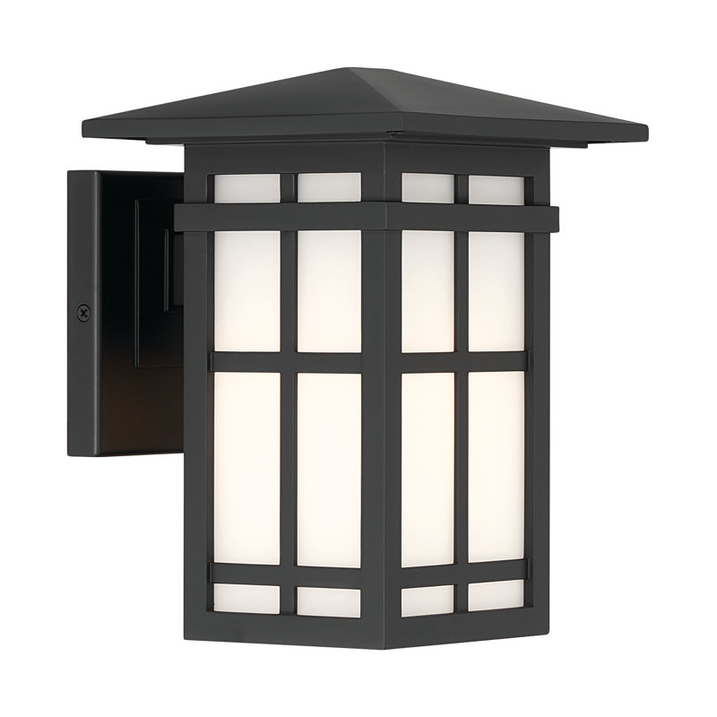 Lanterne 1 lumière de 10 po de hauteur Grydton, 10" H x 7.5" W x 8.25" D