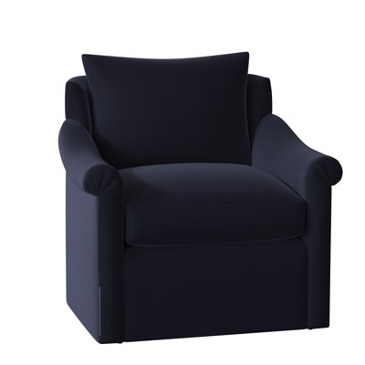 Drake Upholstered Swivel Armchair