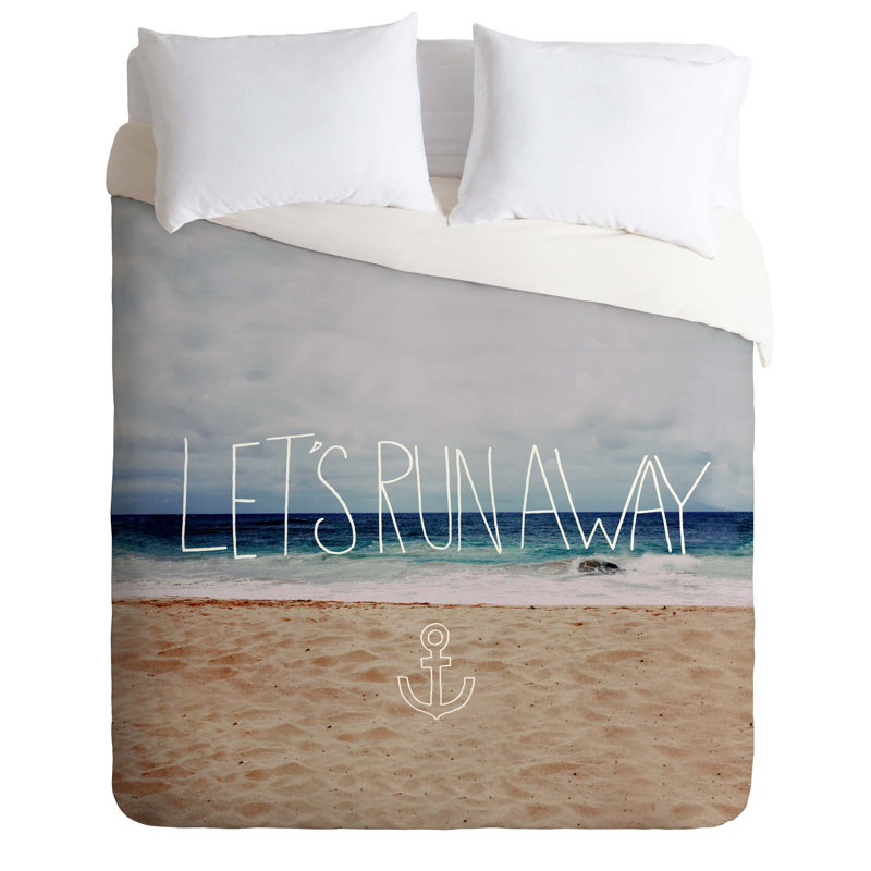 Leah Flores Polyester Duvet Cover, King Duvet Cover + 2 King Shams