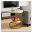 Table de chevet en faux marbre, table de bout