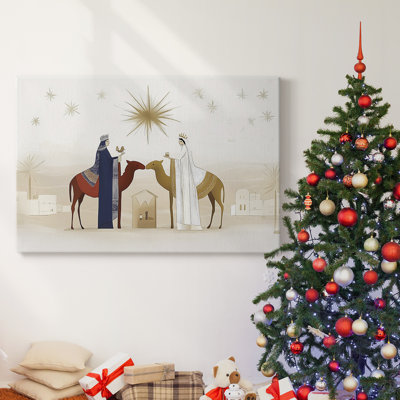Christmas Holiday Arts - Toile tendue avec châssis