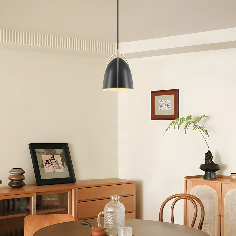 1-Light Single Bell-Shaped Pendant