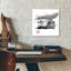 Latitude Run® «Train Station» par Pechane, art mural en verre acrylique, ACR-39494-410596755