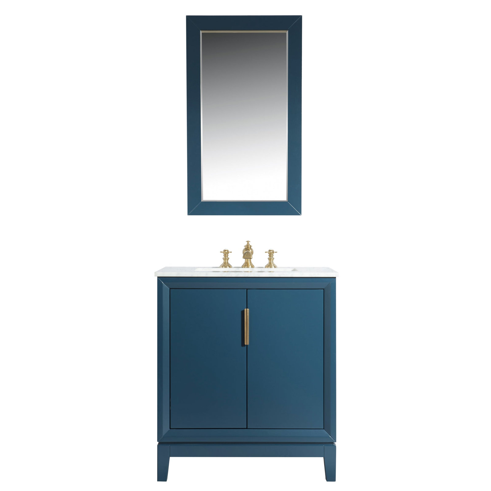 Belmar 30'' Single Bathroom Vanity, Monarch Blue