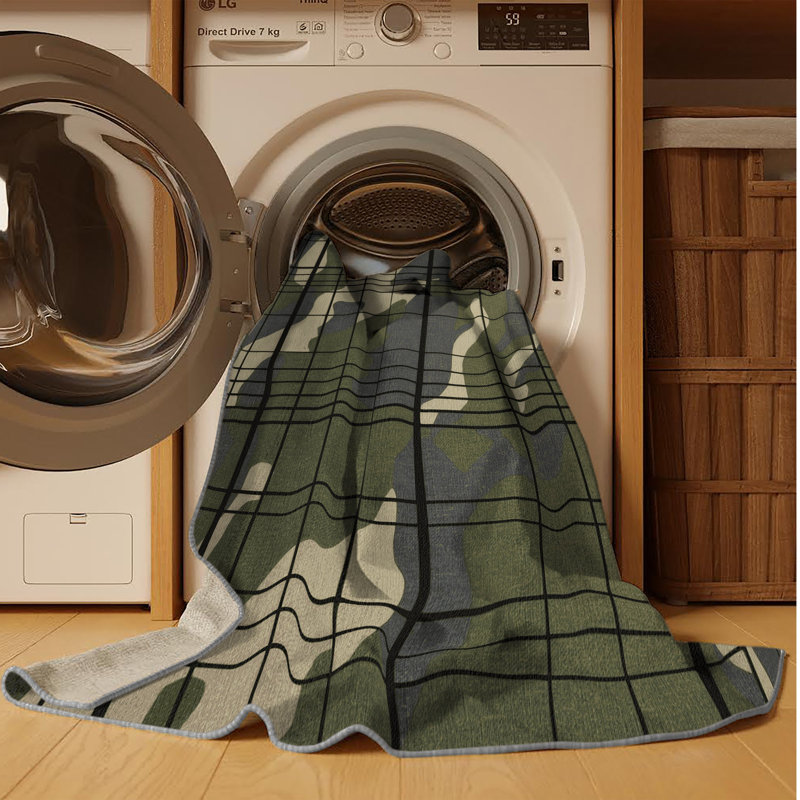 Boundary Warp Rug, Rectangle 8' x 12'