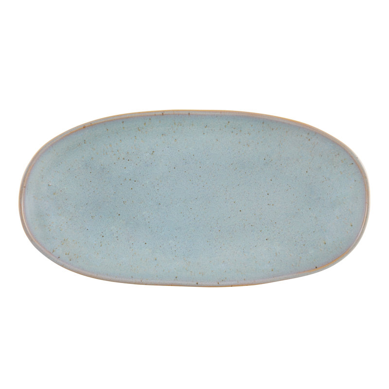 Gemstone Moonstone Stoneware Platter