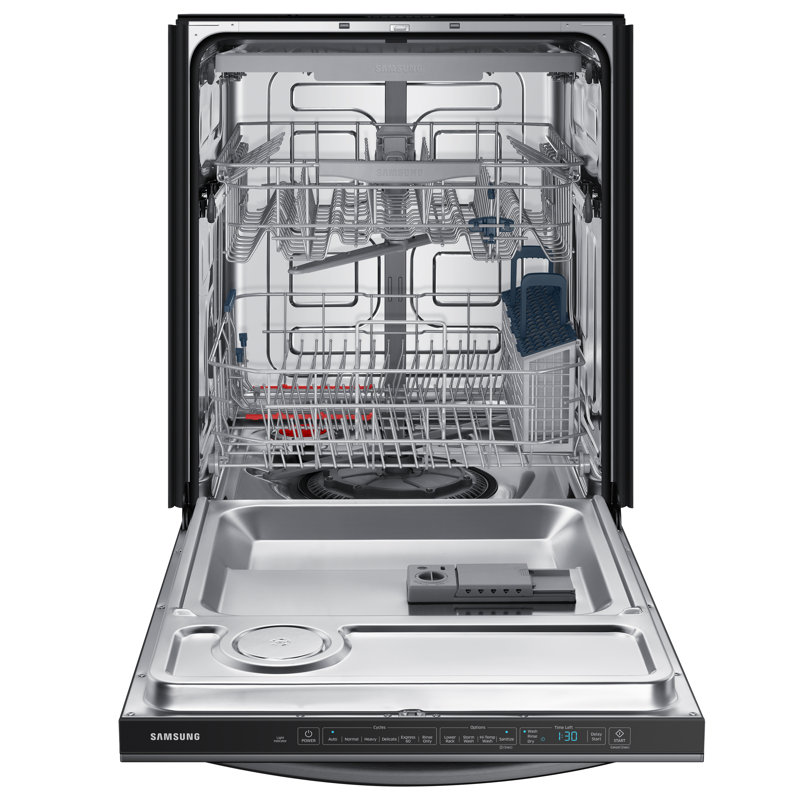 Lave-vaisselle 24 "48 dBA StormWash, Acier inoxydable noir