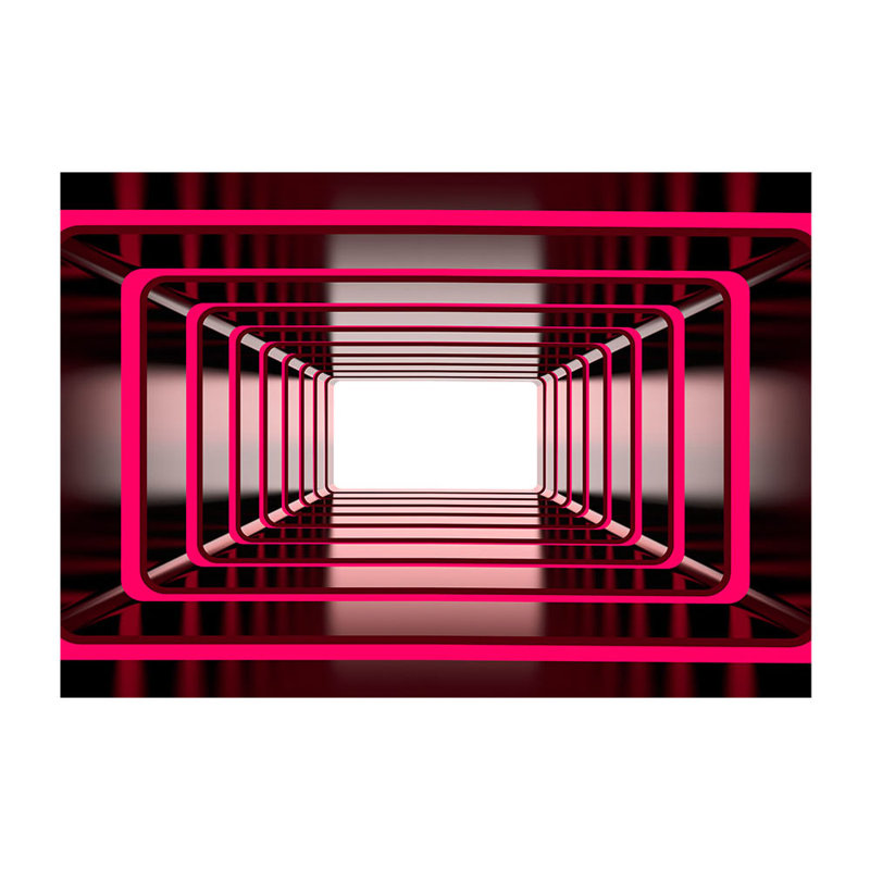 Roll, Pink/Black/White, 41.3" L x 59.1" W