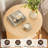 Fluted Round End Table Set (Set of 2)-1282646873