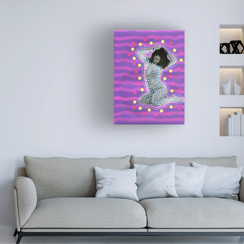 Bolog Naomi Vona Yayoi Canvas Art, 19" H x 14" W