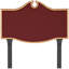 Colonial 1-Line Wall Address Plaque-2099913322