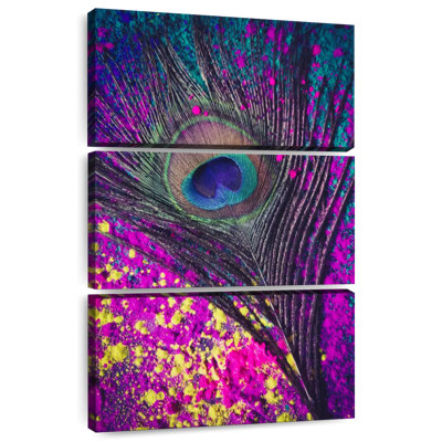 Kerner Speckled Peacock Feather